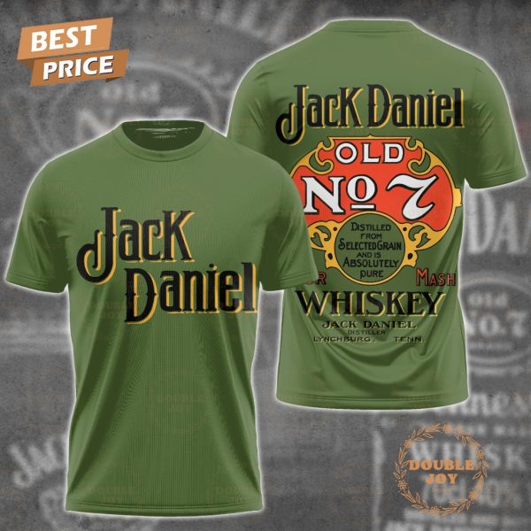 Whiskey Jack Daniel’s “Old No.7”, Distilled From SelectedGrain And Is Absolutely Pure T-Shirt, Hoodie