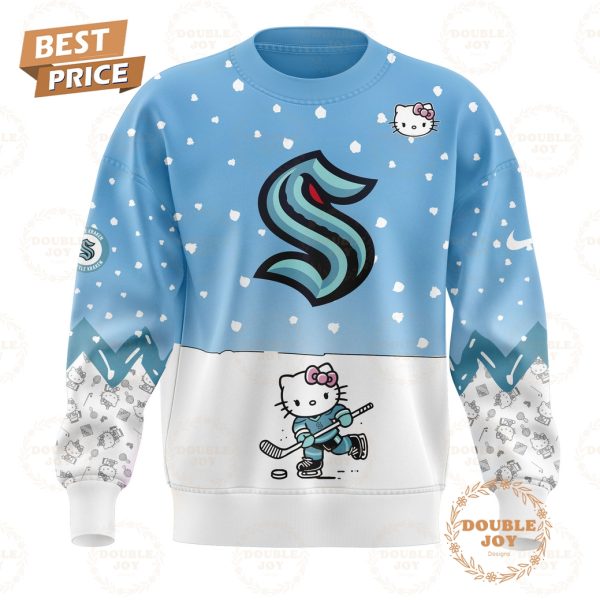 Seattle Kraken NHL x Hello Kitty 2025 New Edition Hoodie