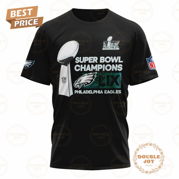 2025 Philadelphia Eagles NFL Super Bowl Champions LIX Champions Special Edition Hoodie