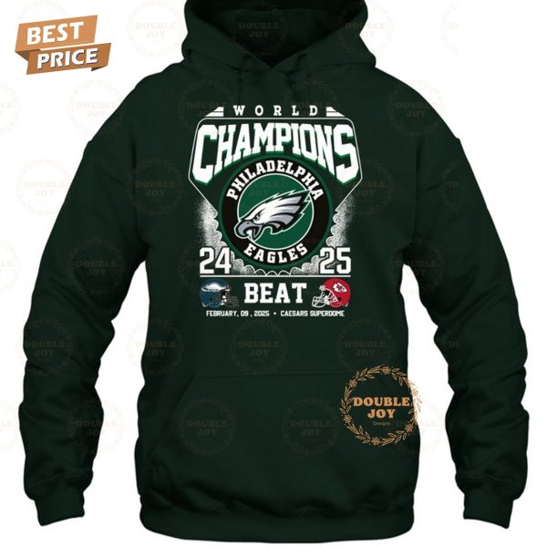 World Champions Philadelphia Eagles NFL 2024-2025 Limited Edition T-Shirt