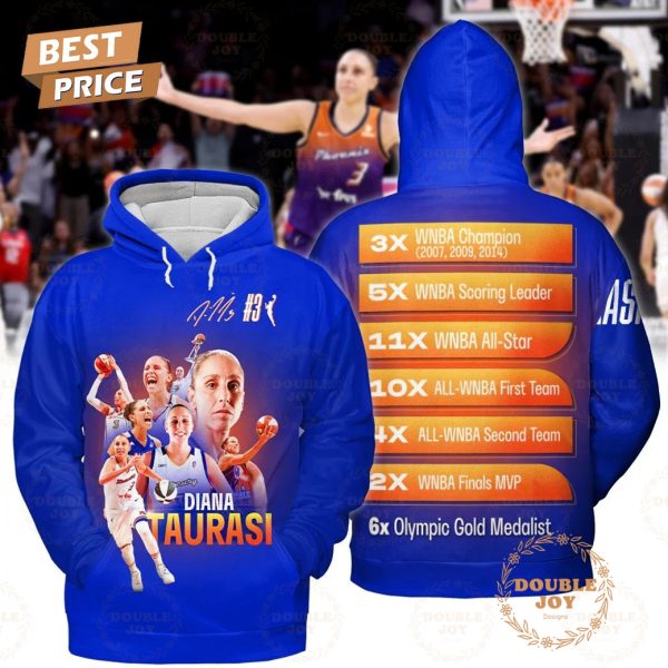 Diana Taurasi 6X Olympic Gold Medalist 2025 Limited Edition T-Shirt, Hoodie