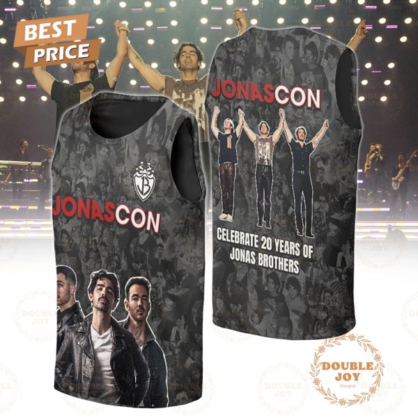 Jonascon Celebrate 20 Years Of Jonas Brothers Limited Edition T-Shirt, Hoodie