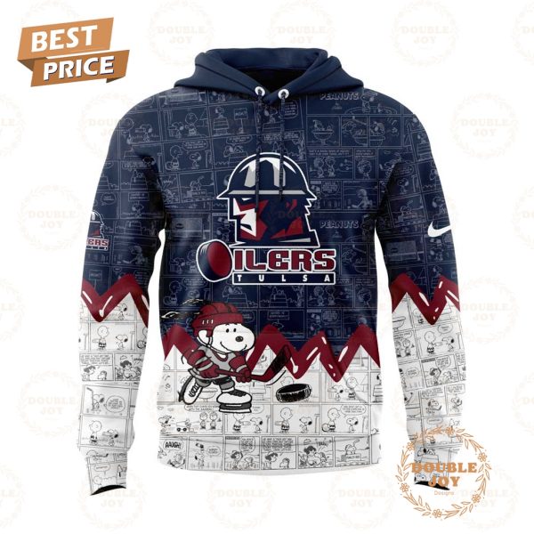 Tulsa Oilers Peanuts Night 75th Anniversary Hoodie