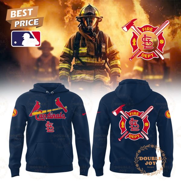 St. Louis Cardinals MLB 2025 Firefighter Appreciation Night T-Shirt, Hoodie