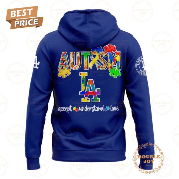 Los Angeles Dodgers MLB 2025 Autism Awareness Limited Edition Hoodie