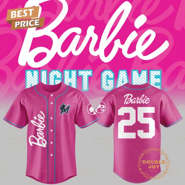 Los Angeles Dodgers MLB Barbie Night Game 2025 New Edition Baseball Jersey