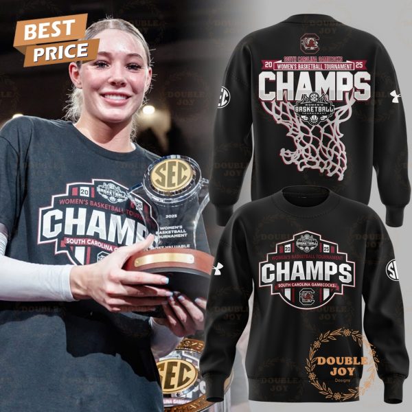 South Carolina Gamecocks NCAA Women’s Basketball Tournament Champions 2025 Limited Edition T-Shirt, Hoodie