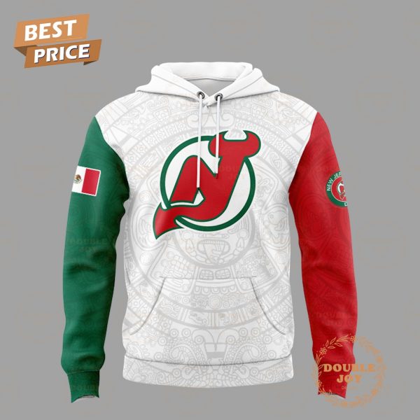 New Jersey Devils NHL Mexican Heritage Night 2025 Custom Name Limited Edition Hoodie