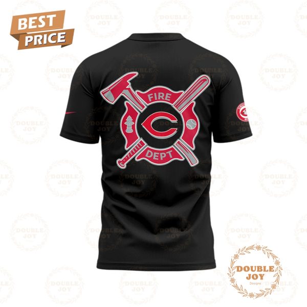 Cincinnati Reds MLB 2025 Firefighter Appreciation Night T-Shirt, Hoodie