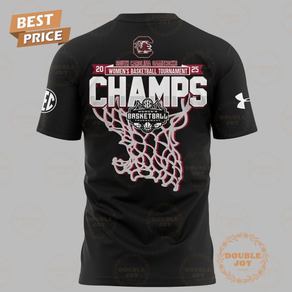 South Carolina Gamecocks NCAA Women’s Basketball Tournament Champions 2025 Limited Edition T-Shirt, Hoodie