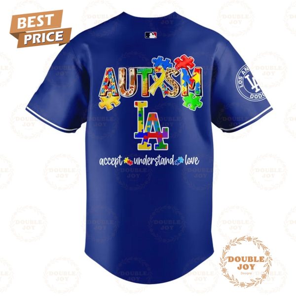 Los Angeles Dodgers MLB 2025 Autism Awareness Limited Edition Baseball Jersey