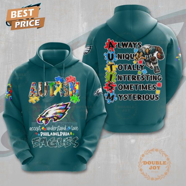 Philadelphia Eagles NFL Autism Awareness Accept Understand Love Limited Edition T-Shirt, Hoodie