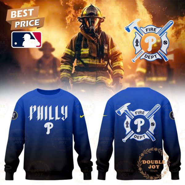 Philadelphia Phillies MLB 2025 Firefighter Appreciation Night T-Shirt, Hoodie