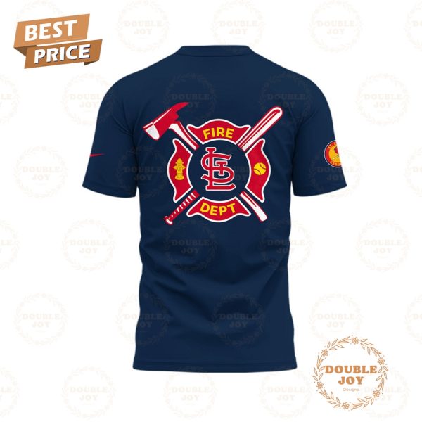 St. Louis Cardinals MLB 2025 Firefighter Appreciation Night T-Shirt, Hoodie