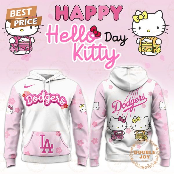 2025 Los Angeles Dodgers MLB Happy Hello Kitty Day Limited Edition Hoodie