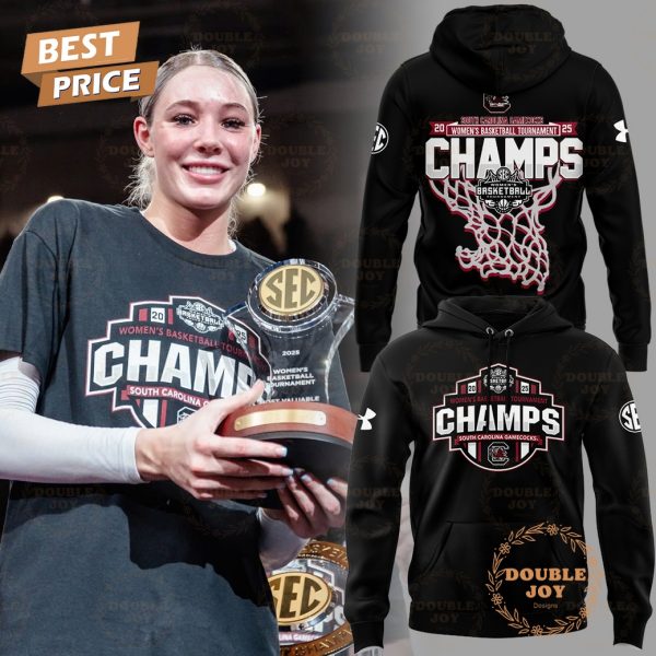 South Carolina Gamecocks NCAA Women’s Basketball Tournament Champions 2025 Limited Edition T-Shirt, Hoodie