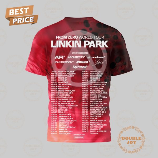 From Zero World Tour 2025 Linkin Park Limited Edition T-Shirt, Hoodie