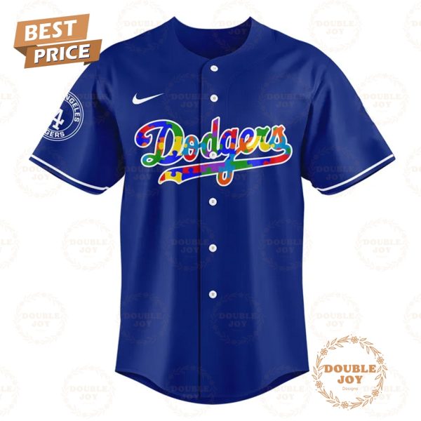 Los Angeles Dodgers MLB 2025 Autism Awareness Limited Edition Baseball Jersey