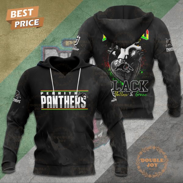 Penrith Panthers NRL I Bleed Black Red Yellow And Green Limited Edition T-Shirt, Hoodie