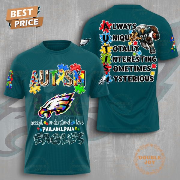 Philadelphia Eagles NFL Autism Awareness Accept Understand Love Limited Edition T-Shirt, Hoodie