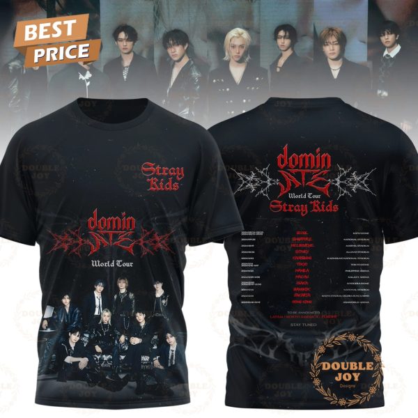 Stray Kids Domin World Tour 2025 Limited Edition T-Shirt, Hoodie