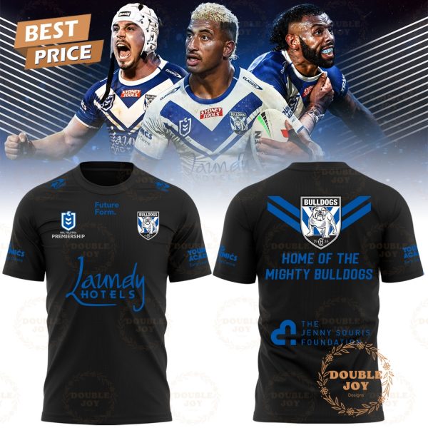 Canterbury-Bankstown Bulldogs NRL Home Of The Mighty Bulldogs, Laundy Hotels Limited Edition T-Shirt, Hoodie