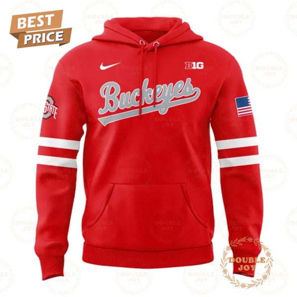 Ohio State Buckeyes NCAA 2025 Special Bright Red Uniform Limited Edition Hoodie