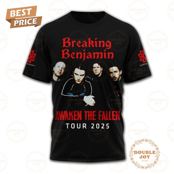 Breaking Benjamin Awaken The Fallen Tour 2025 Limited Edition T-Shirt, Hoodie