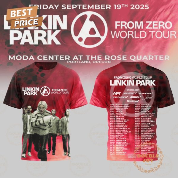 From Zero World Tour 2025 Linkin Park Limited Edition T-Shirt, Hoodie