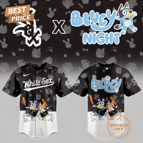 Chicago White Sox MLB x Bluey Night 2025 Limited Edition Baseball Jersey