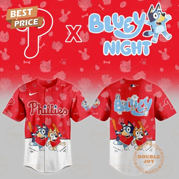 Cleveland Guardians MLB x Bluey Night 2025 Limited Edition Baseball Jersey