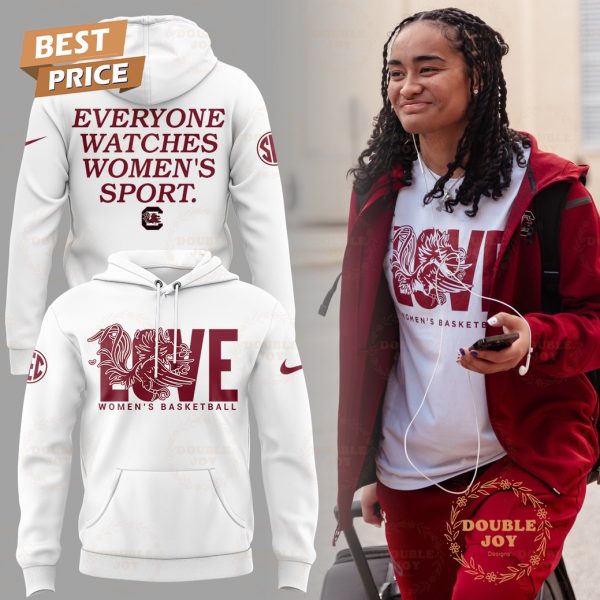 Love South Carolina Gamecocks Women’s Basketball NCAA Women’s History Month 2025 Limited Edition Hoodie