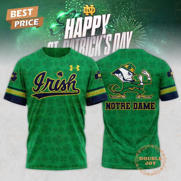 Notre Dame Fighting Irish NCAA Happy St.Patrick’s Day 2025 Limited Edition Hoodie