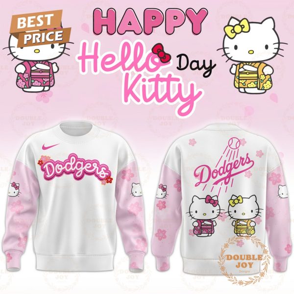 2025 Los Angeles Dodgers MLB Happy Hello Kitty Day Limited Edition Hoodie