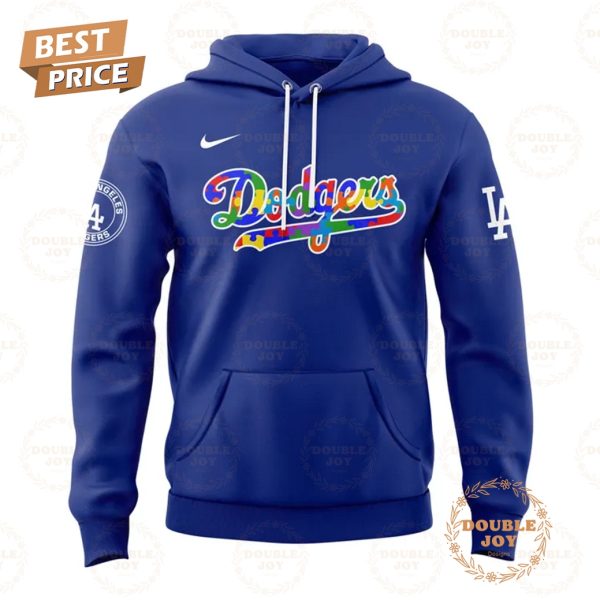 Los Angeles Dodgers MLB 2025 Autism Awareness Limited Edition Hoodie