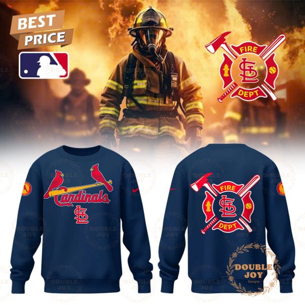 St. Louis Cardinals MLB 2025 Firefighter Appreciation Night T-Shirt, Hoodie