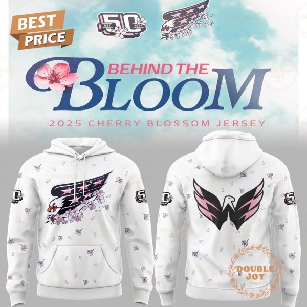 Washington Capitals NHL Behind The Blossom 2025 Special Edition Hoodie