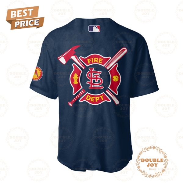 St. Louis Cardinals MLB 2025 Firefighter Appreciation Night Baseball Jersey