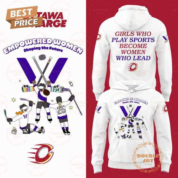 Ottawa Charge PWHL Women’s History Month 2025 Special Edition Hoodie