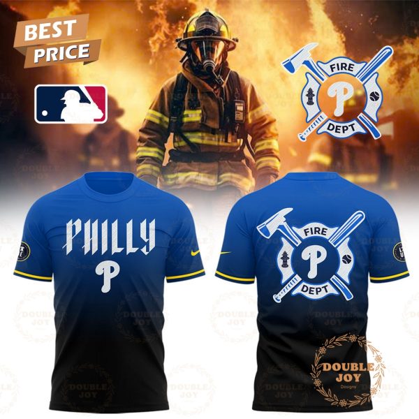 Philadelphia Phillies MLB 2025 Firefighter Appreciation Night T-Shirt, Hoodie