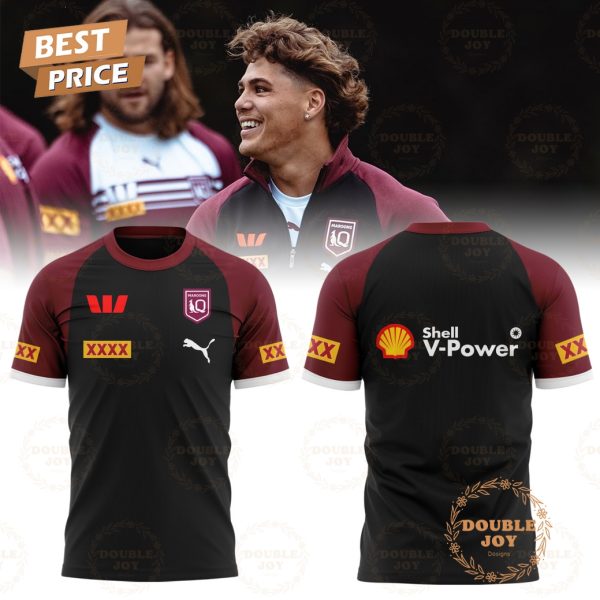 Queensland Maroons 2025 Shell V-Power Limited Edition T-Shirt, Hoodie