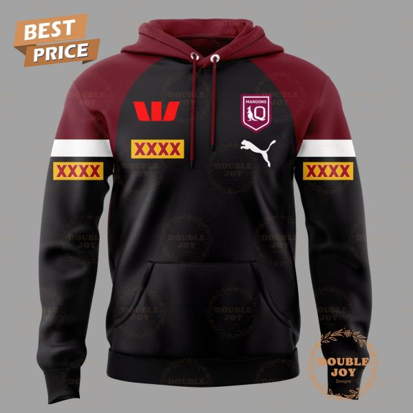 Queensland Maroons 2025 Shell V-Power Limited Edition T-Shirt, Hoodie