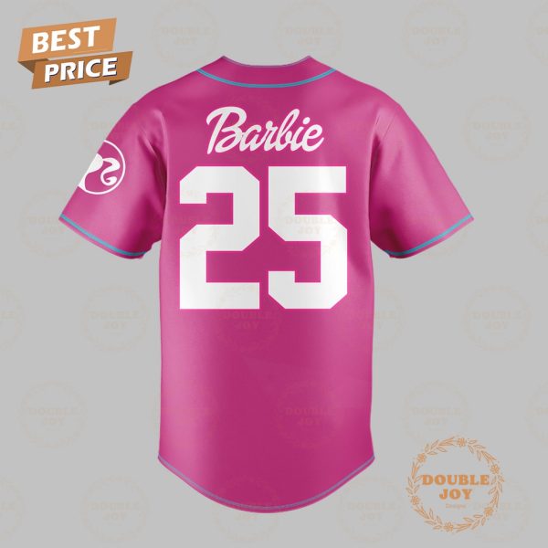 Los Angeles Dodgers MLB Barbie Night Game 2025 New Edition Baseball Jersey