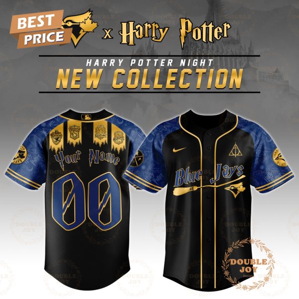 Toronto Blue Jays MLB Harry Potter Night Custom Name Special Edition Baseball Jersey