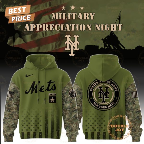 New York Mets Military Appreciation Night 2025 Special Edition Hoodie