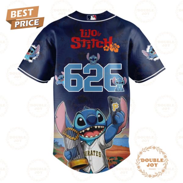 Pittsburgh Pirates 2025 Lilo And Stitch 626 Special Edition Baseball Jersey