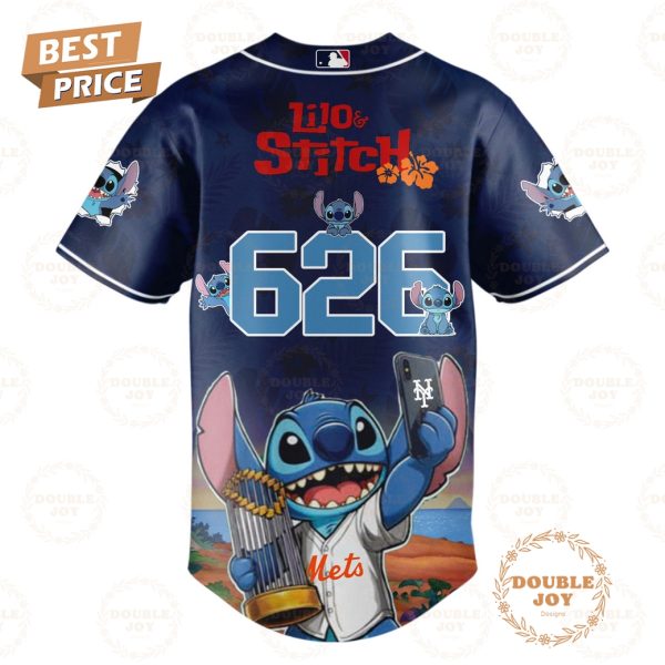 New York Mets 2025 Lilo And Stitch 626 Special Edition Baseball Jersey