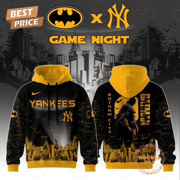 New York Yankees Batman Game Night 2025 Limited Edition Hoodie