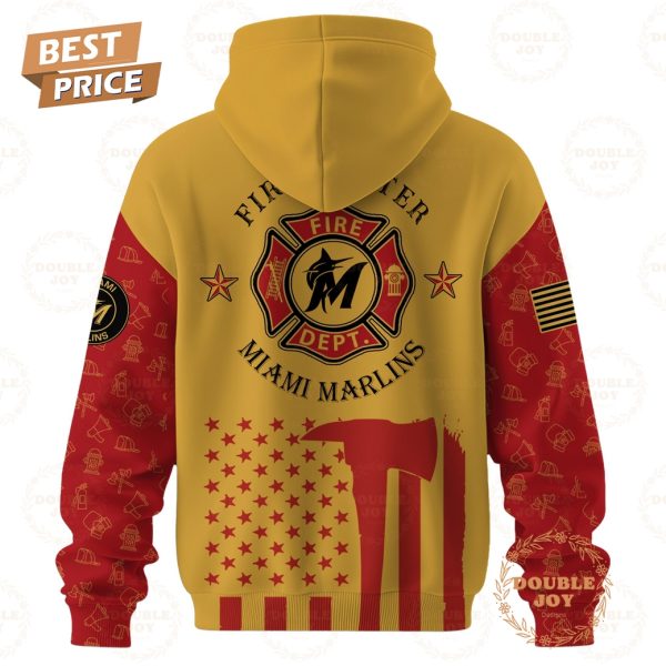 Miami Marlins Firefighter Appreciation Night 2025 Limited Edition Hoodie