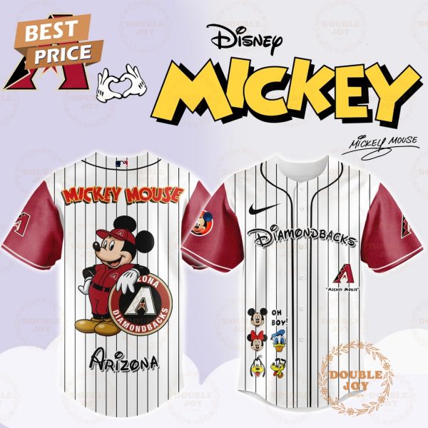 Arizona Diamondbacks Disney Mickey Mouse 2025 Limited Edition Baseball Jersey